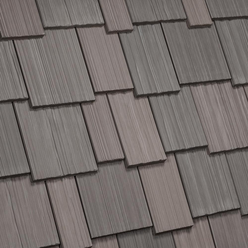 DaVinci Roofscapes Multi-Width Shake Weathered Gray Cool Swatch